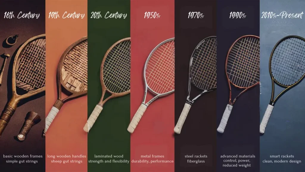 tennis-equipment-evolution-wooden-rackets-to-modern-technology